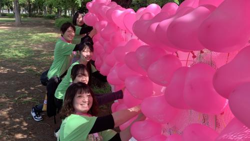 つくばピンクリボン2026画像①風船.JPG